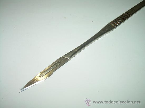 Herramientas de relojes: ANTIGUO UTIL CORTANTE. TIPO.BISTURI. - Foto 1