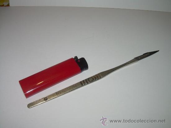 Herramientas de relojes: ANTIGUO UTIL CORTANTE. TIPO.BISTURI. - Foto 3