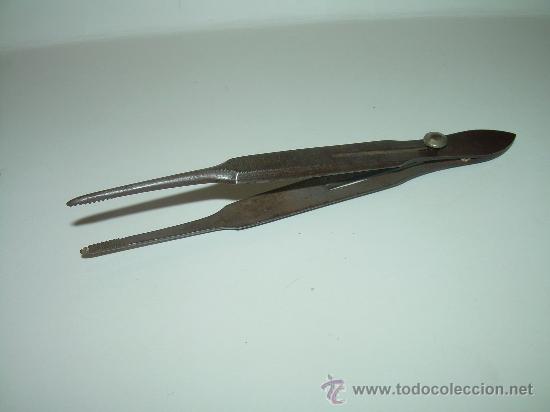 Herramientas de relojes: ANTIGUAS PINZAS DE ACERO DE RELOJERO - Foto 1