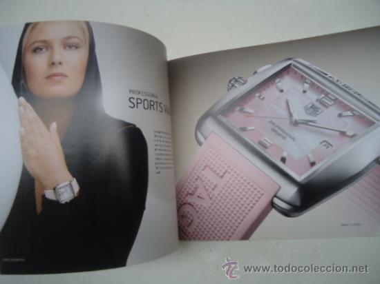 Herramientas de relojes: CATALOGO LIBRO RELOJ TAGHEUER 2007 - Foto 2