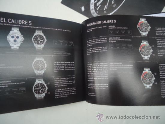 Herramientas de relojes: CATALOGO LIBRO RELOJ TAGHEUER 2007 - Foto 9