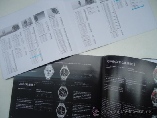 Herramientas de relojes: CATALOGO LIBRO RELOJ TAGHEUER 2007 - Foto 6