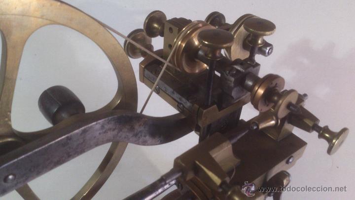 Herramientas de relojes: MAQUINA DE ARRONDIR S.XIX - Foto 4