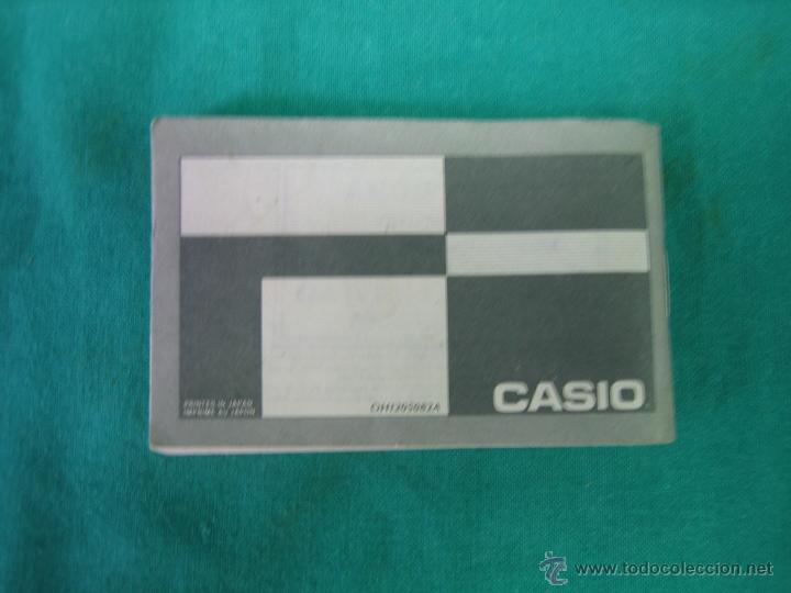 Herramientas de relojes: Manual de instrucciones de reloj Casio modelo 696 - Foto 3