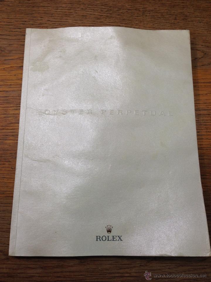 Herramientas de relojes: CATALOGO RELOJ ROLEX OYSTER PERPETUAL - Foto 1