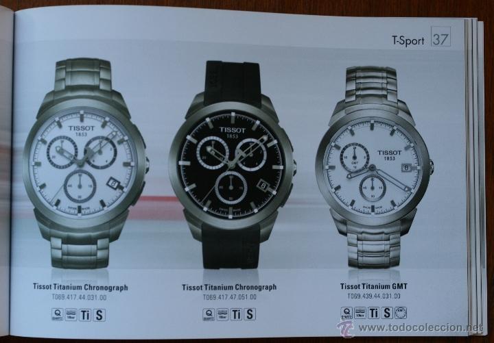 Herramientas de relojes: EXTENSO CATALOGO DE RELOJES  TISSOT - Foto 4