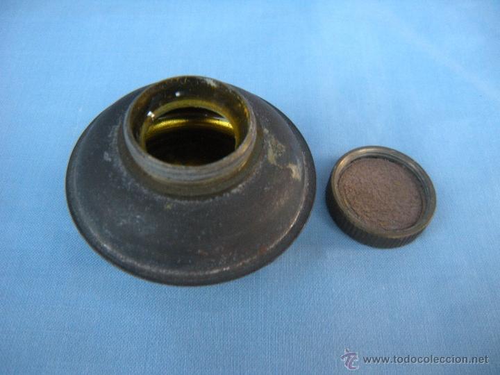 Herramientas de relojes: ANTIGUA ACEITERA DE RELOJERO CON PINZA - Foto 3