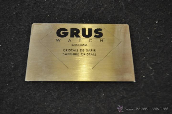 Herramientas de relojes: GRUS - PLACA ACERO CARACTER&Iacute;STICAS afm - Foto 1