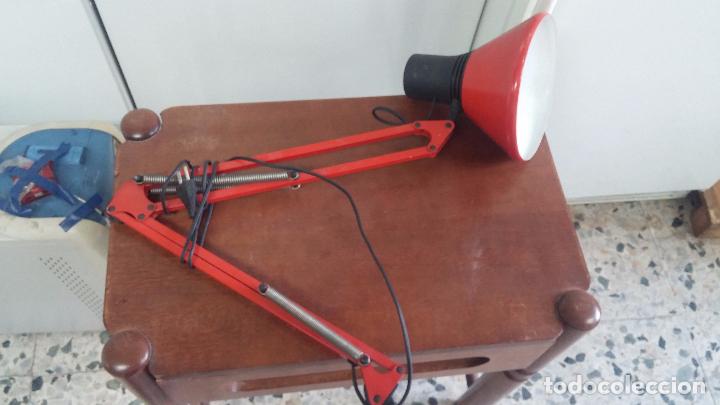 Herramientas de relojes: Antigua lampara de trabajo - Foto 1