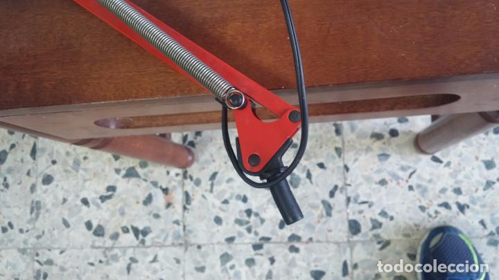 Herramientas de relojes: Antigua lampara de trabajo - Foto 2