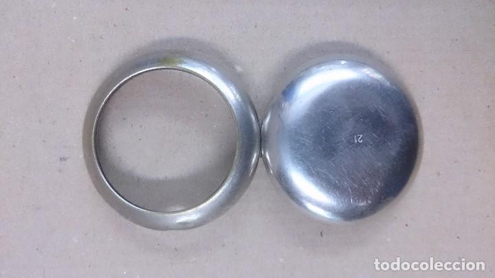 Herramientas de relojes: Guarda reloj metal plateado - Foto 2