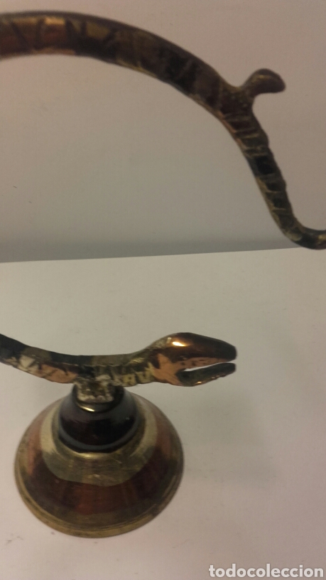 Herramientas de relojes: Curioso porta reloj en forma de serpiente - Foto 2
