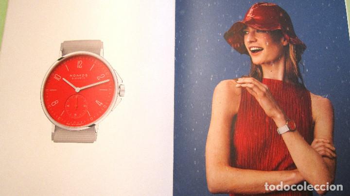 Herramientas de relojes: EXCEPCIONAL CATALOGO DE RELOJES DE LUJO NOMOS, 32 PAG.. - Foto 1