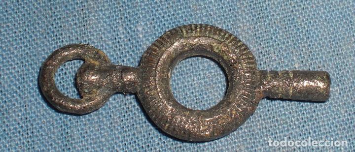 Herramientas de relojes: Antigua llave reloj guerra independencia - Foto 1