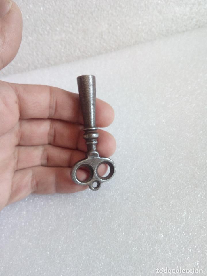 Herramientas de relojes: Llave de para reloj forjada excelente estado - Foto 1