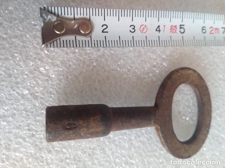 Herramientas de relojes: Llave de para reloj forjada  6 mm largo 6,5 cm - Foto 2