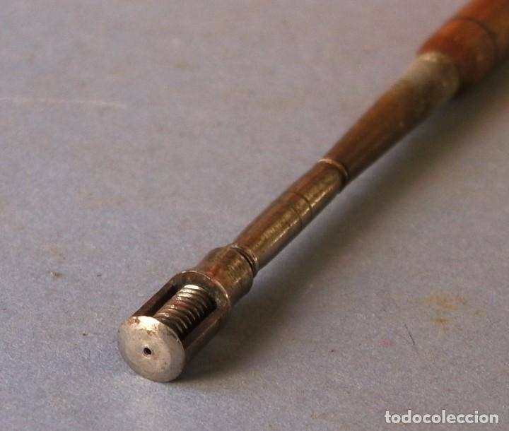 Herramientas de relojes: util de relojeria ,- acero y laton 13,3cm aprox - Foto 3