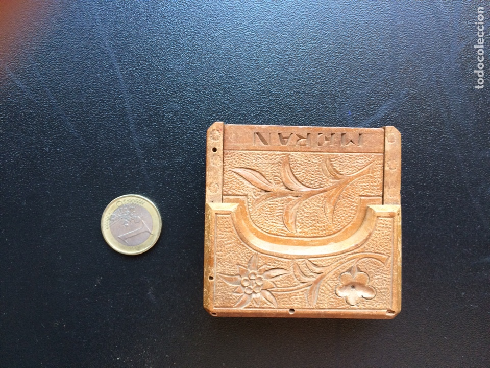Herramientas de relojes: Antigua cajita para reloj bolsillo - Foto 1