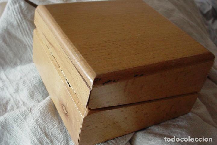 Herramientas de relojes: Caja expositor e madera reloj Jaguar - Foto 3