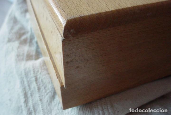 Herramientas de relojes: Caja expositor e madera reloj Jaguar - Foto 4