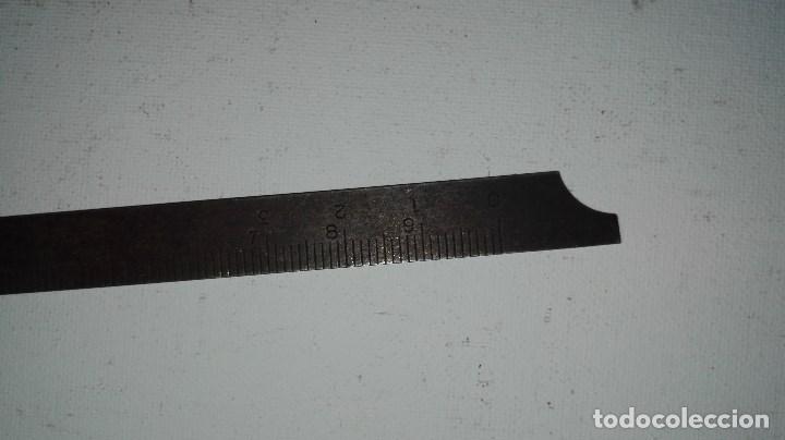 Herramientas de relojes: ANTIGUO PIE DE REY PARA RELOJERO - Foto 4