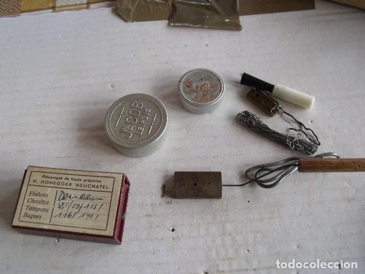 Herramientas de relojes: DIVERSAS HERRAMIENTAS DE RELOJERIA- LOTE 151 - Foto 6