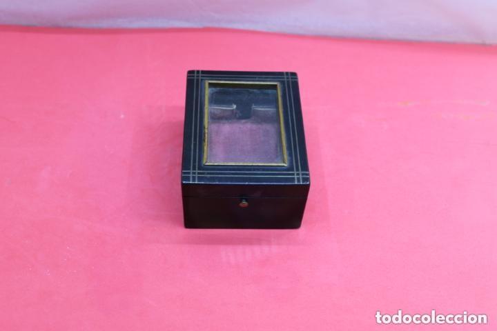 Herramientas de relojes: RELOJERA DE VIAJE INGLESA CON FORMA DE CAJA - Foto 2