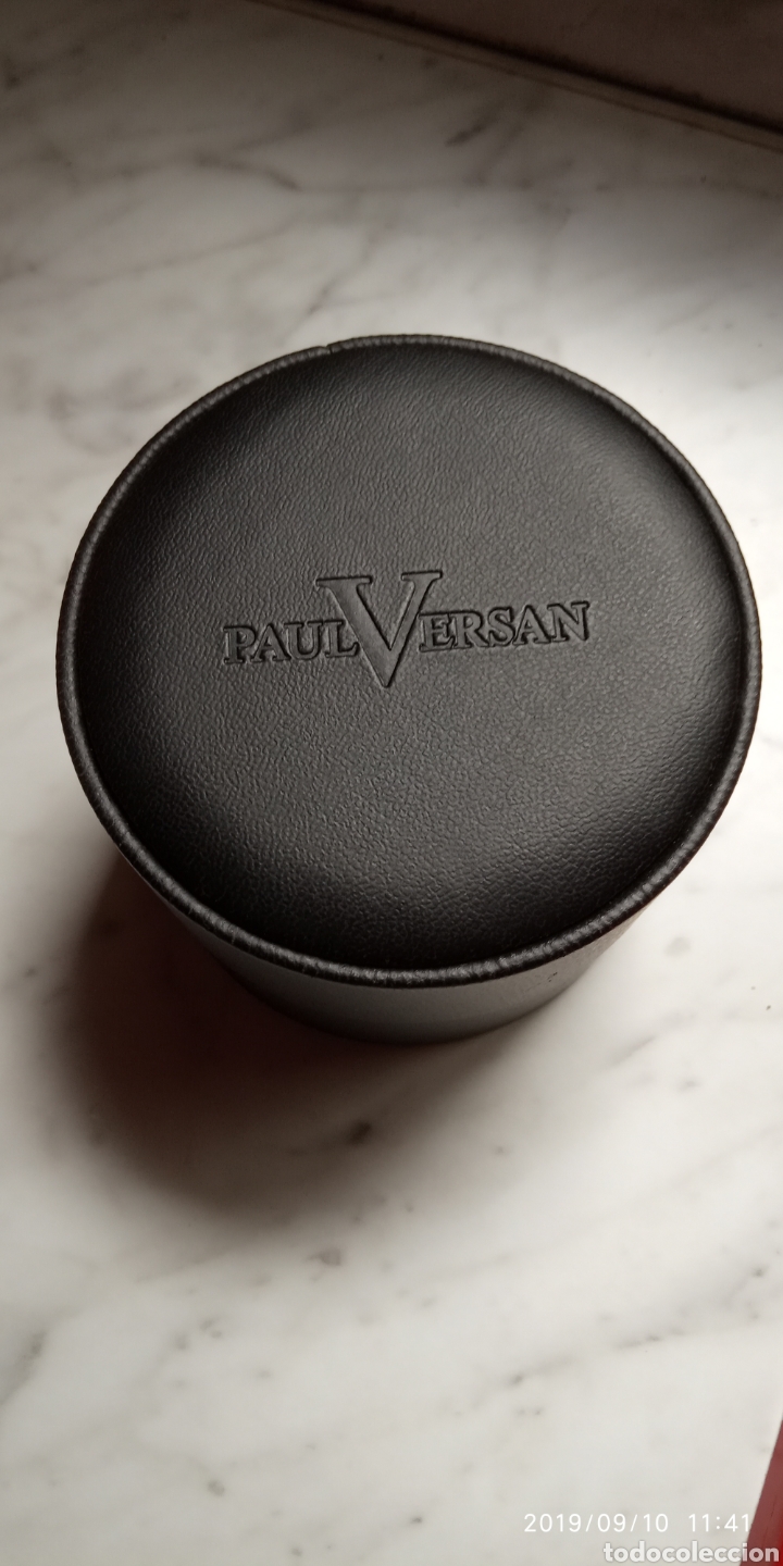 Herramientas de relojes: Estuche reloj de piel Paul Versan - Foto 2