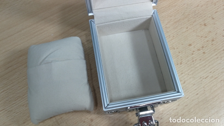 Herramientas de relojes: ESTUCHE DE LUJO PARA RELOJ DE PULSERA O BOLSILLO - Foto 23