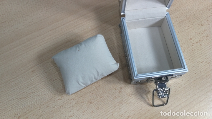 Herramientas de relojes: ESTUCHE DE LUJO PARA RELOJ DE PULSERA O BOLSILLO - Foto 24