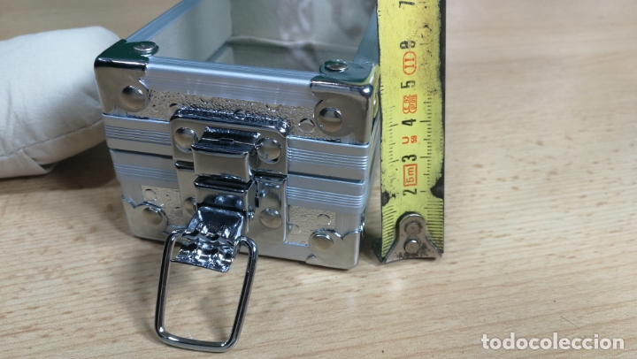 Herramientas de relojes: ESTUCHE DE LUJO PARA RELOJ DE PULSERA O BOLSILLO - Foto 27