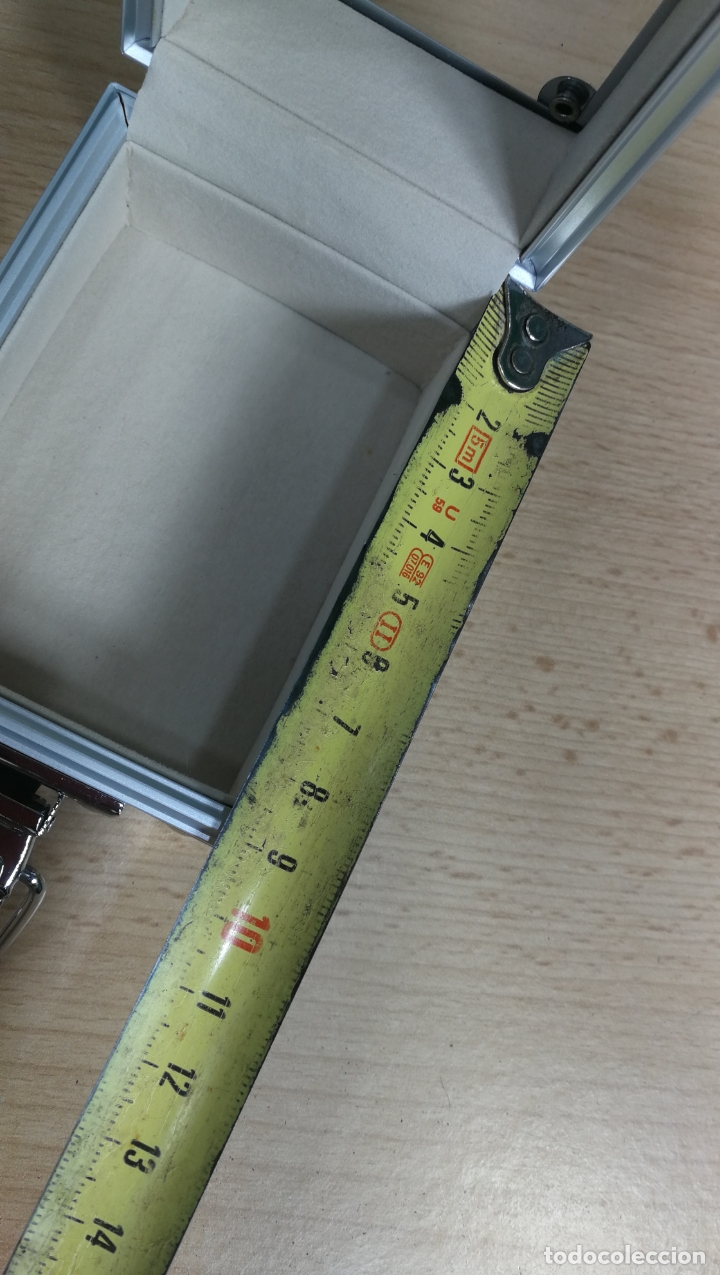 Herramientas de relojes: ESTUCHE DE LUJO PARA RELOJ DE PULSERA O BOLSILLO - Foto 30