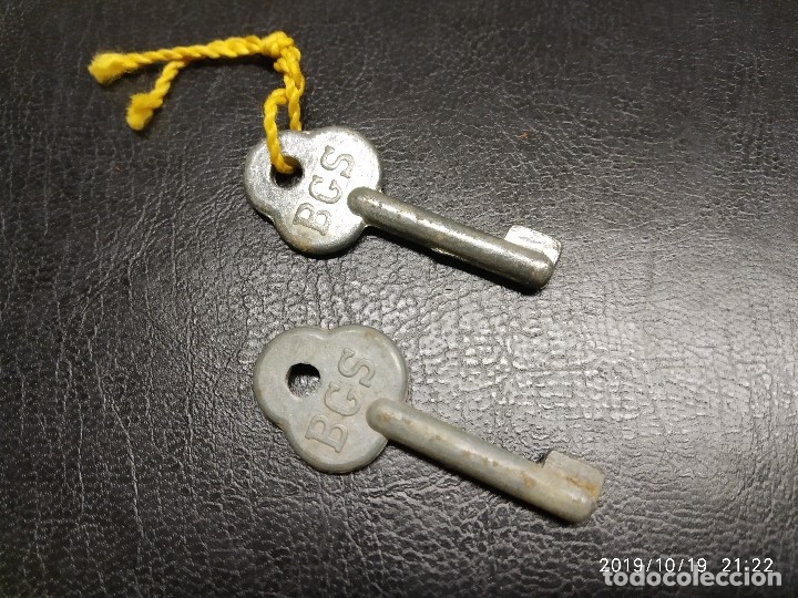 Herramientas de relojes: 2 LLAVES DE RELOJ BGS. - Foto 1
