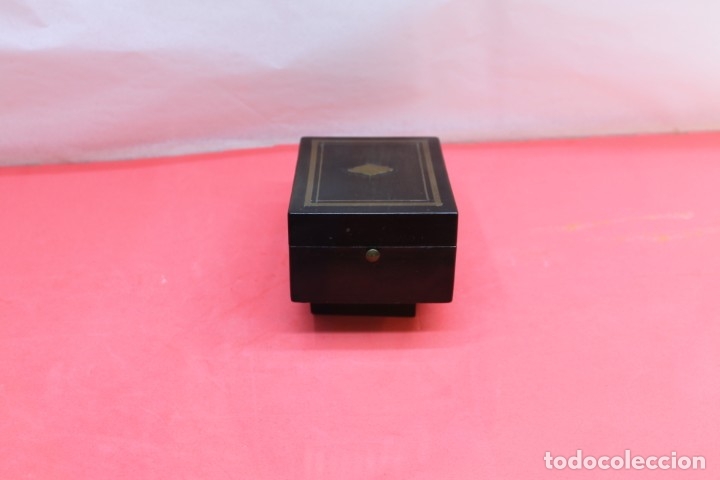 Herramientas de relojes: RELOJERA DE VIAJE CON FORMA DE CAJA EBONIZADA - Foto 2