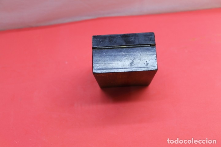 Herramientas de relojes: RELOJERA DE VIAJE CON FORMA DE CAJA EBONIZADA - Foto 4