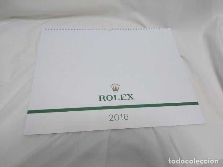 Herramientas de relojes: ROLEX 2016 Wall Calendar - Foto 1