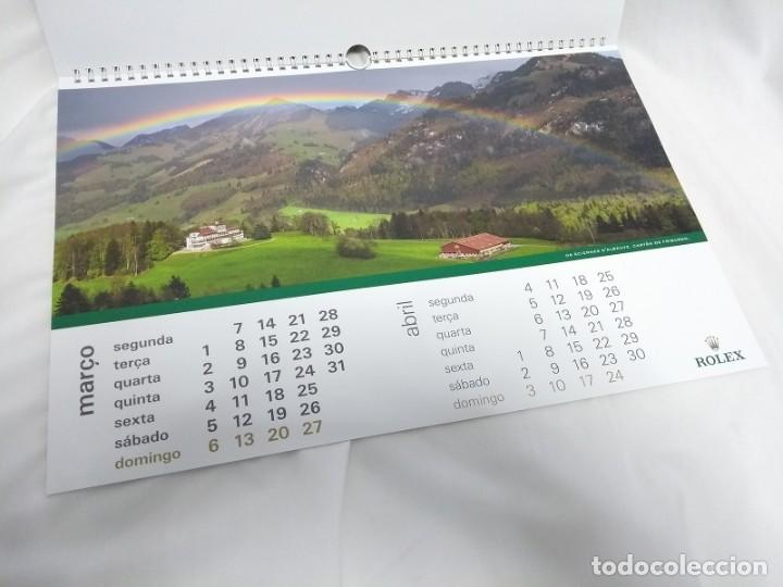 Herramientas de relojes: ROLEX 2016 Wall Calendar - Foto 4