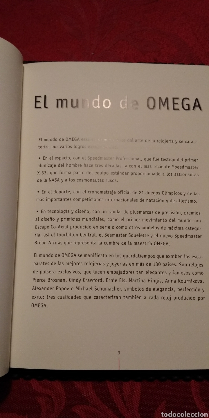 Herramientas de relojes: CATALOGO OMEGA 2001-2002 + TARIFA DE PRECIOS - Foto 5