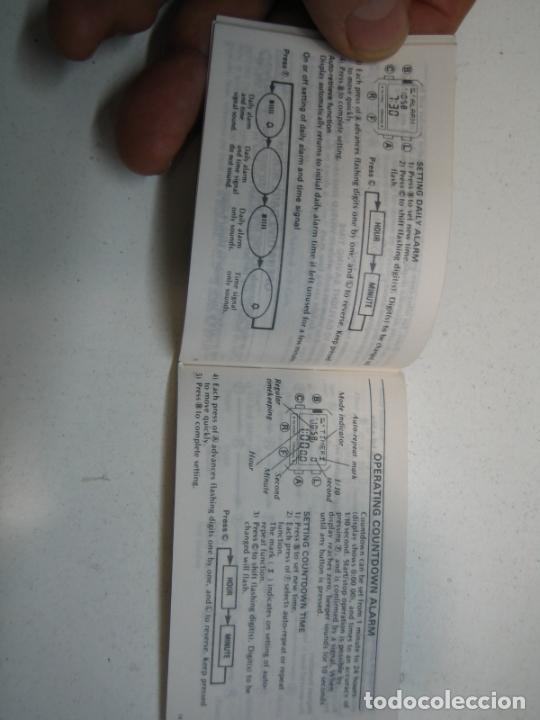 Herramientas de relojes: Manual reloj casio - Foto 2