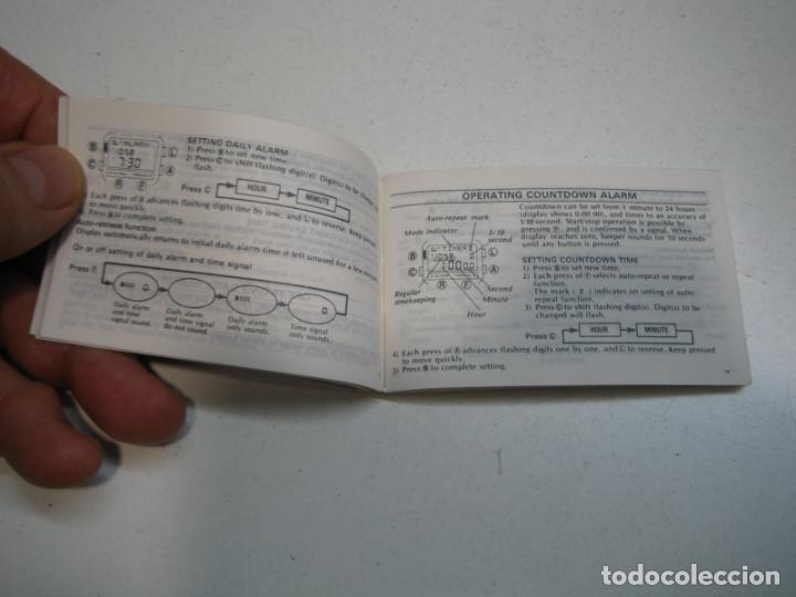 Herramientas de relojes: Manual reloj casio - Foto 3