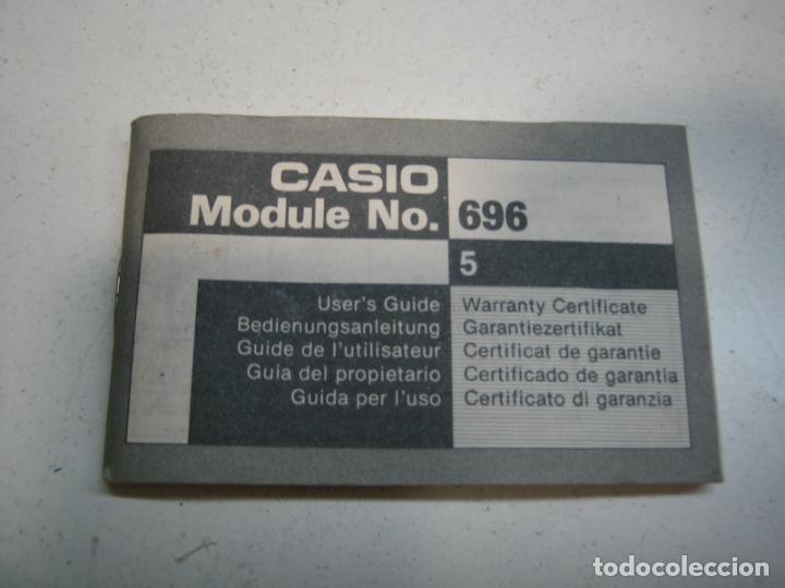 Herramientas de relojes: Manual reloj casio - Foto 1