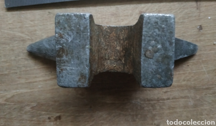 Herramientas de relojes: Antiguo tas de joyero en aluminio - Foto 4
