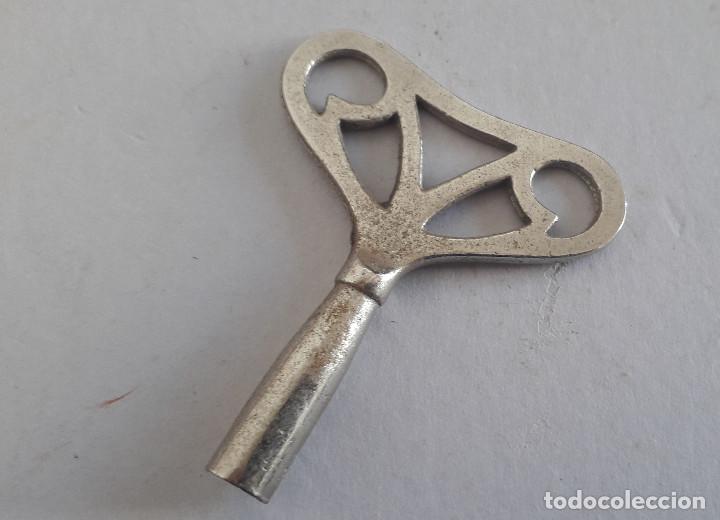 Herramientas de relojes: Llave de reloj, boca 4,25mm aprox, (5,5x6,5cm aprox) - Foto 2