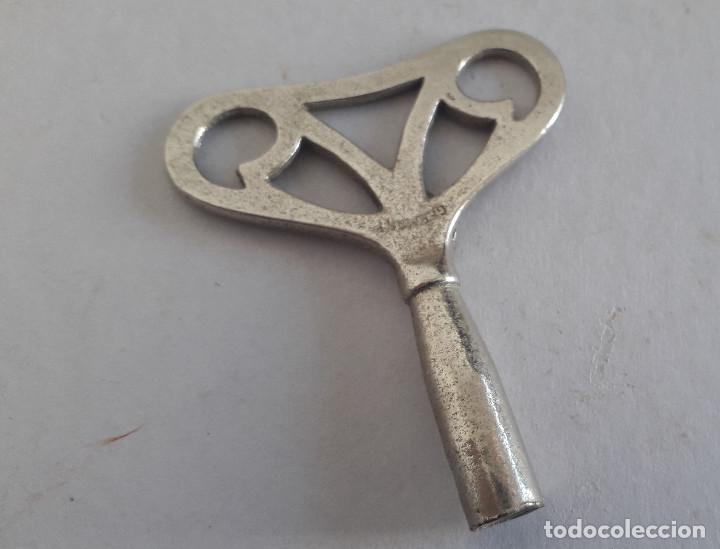 Herramientas de relojes: Llave de reloj, boca 4,25mm aprox, (5,5x6,5cm aprox) - Foto 1