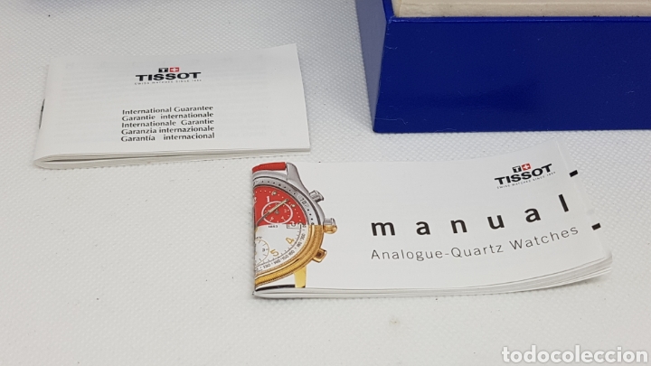 Herramientas de relojes: ESTUCHE RELOJ TISSOT CON DOCUMENTACION - Foto 2