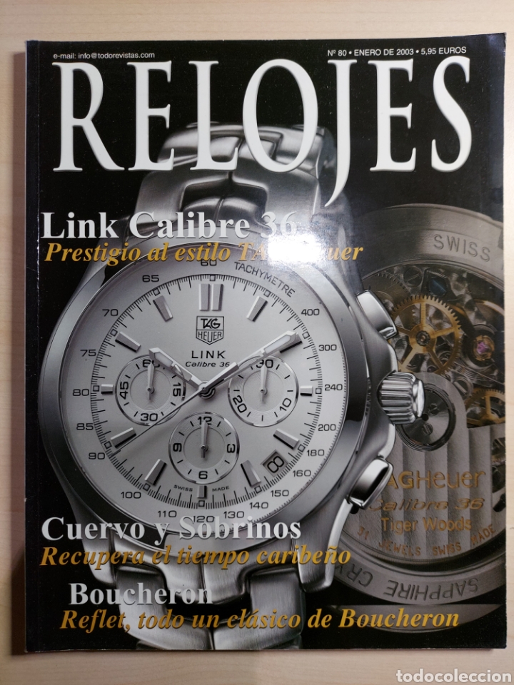 Herramientas de relojes: Relojes Revista N 80 Enero de 2003 - Foto 1