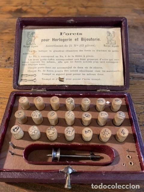 Herramientas de relojes: Antiguo taller de joyero restaurado - Foto 8