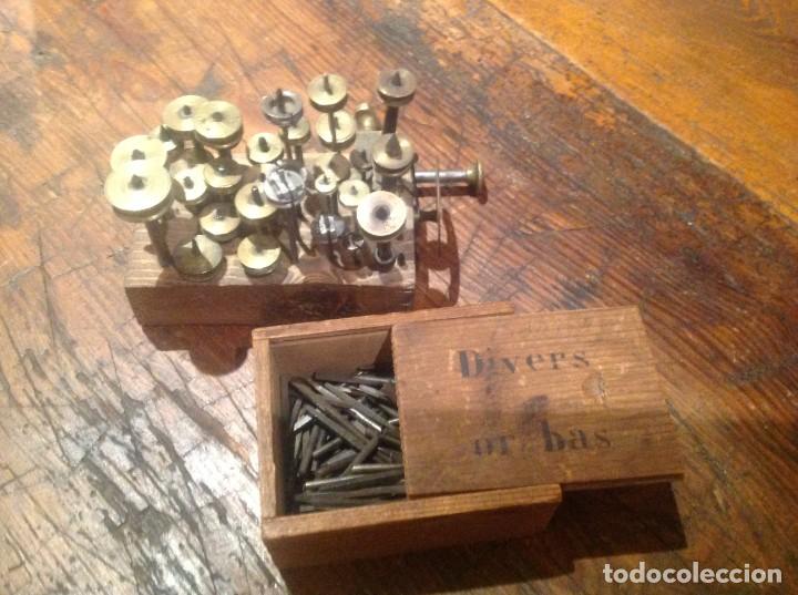 Herramientas de relojes: Antiguo taller de joyero restaurado - Foto 10