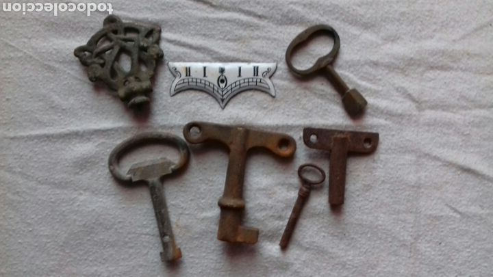 Herramientas de relojes: Lote de llaves para relojero. Piezas varias. - Foto 1