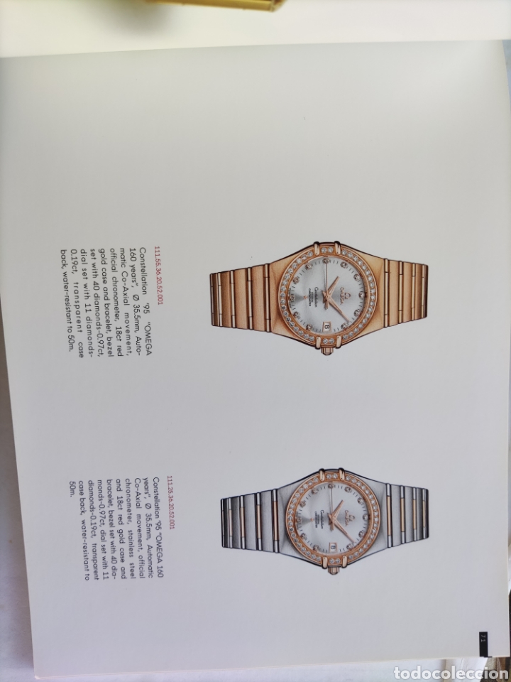 Herramientas de relojes: Omega revista cat&aacute;logo 2008 - Foto 9